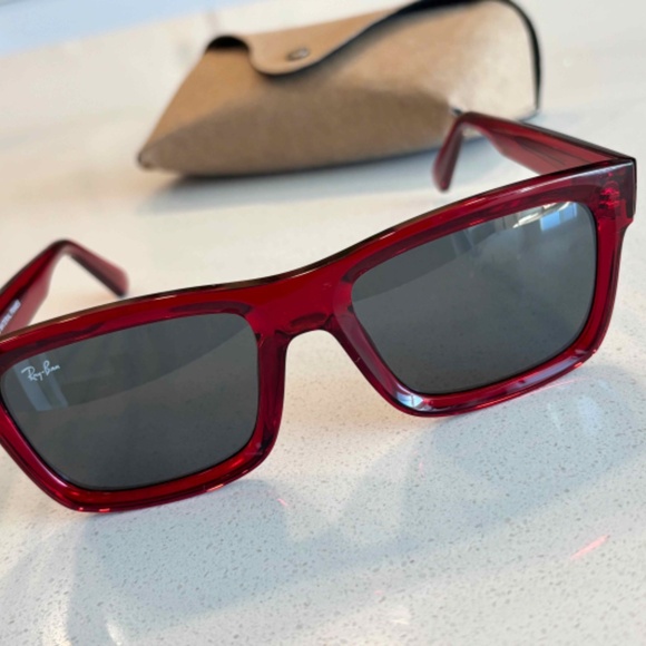 Ray Ban Warren Transparent red - Picture 1 of 5